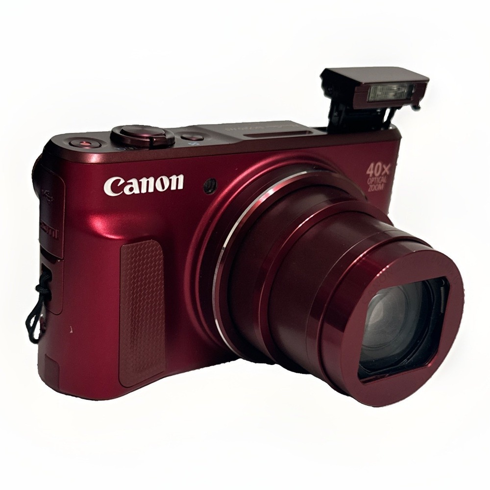 Canon PowerShot SX720 HS 20.3MP 40x Zoom Red Compact Digital Camera Tested